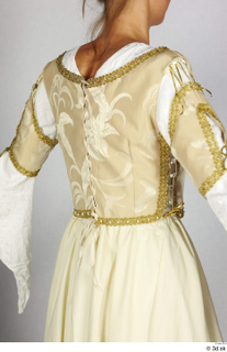 Photos Woman in Historical Dress 139 18th century beige vest…